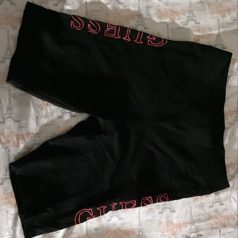 new guess biker shorts